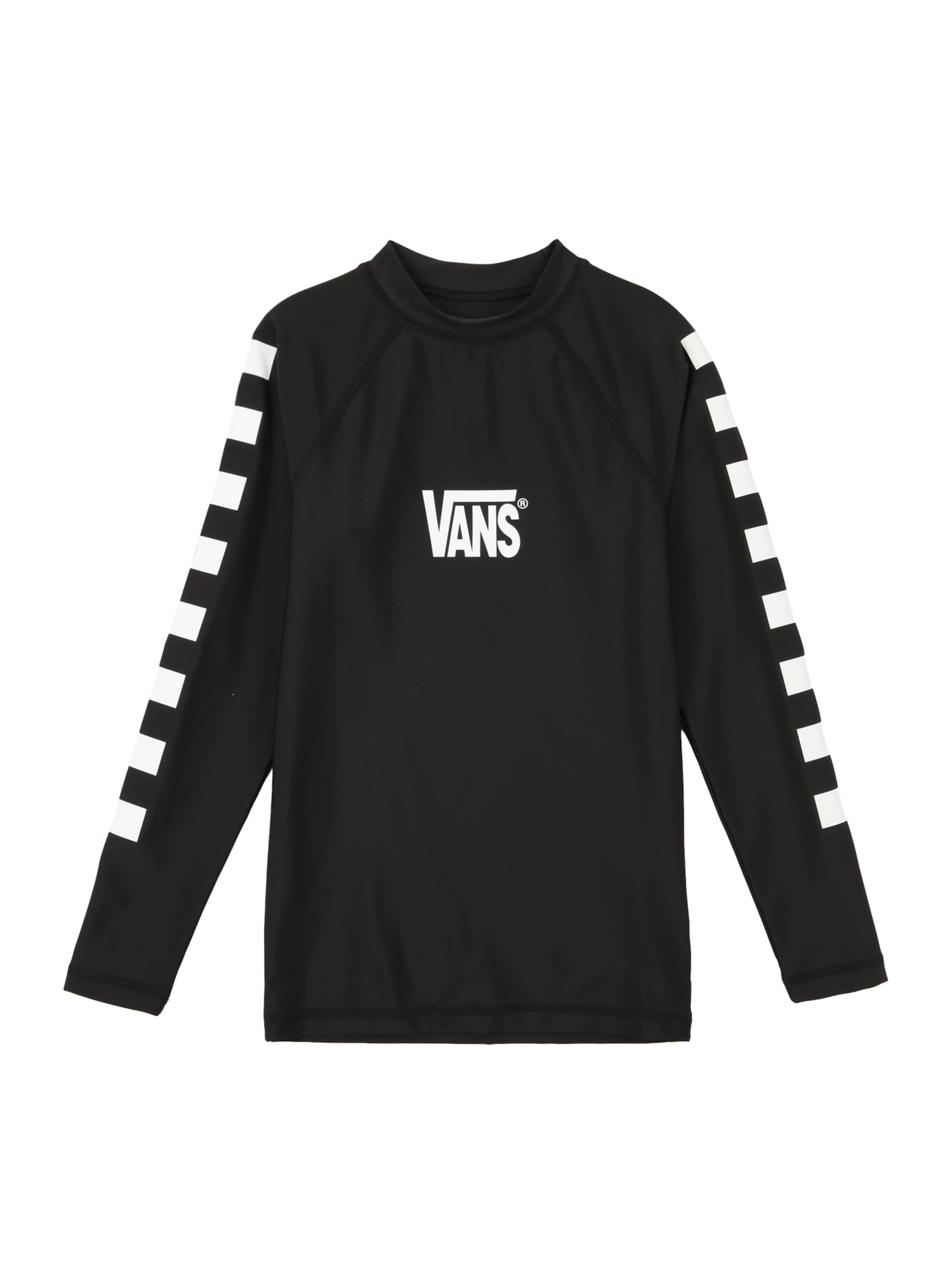 VANS - Camiseta en negro: frente