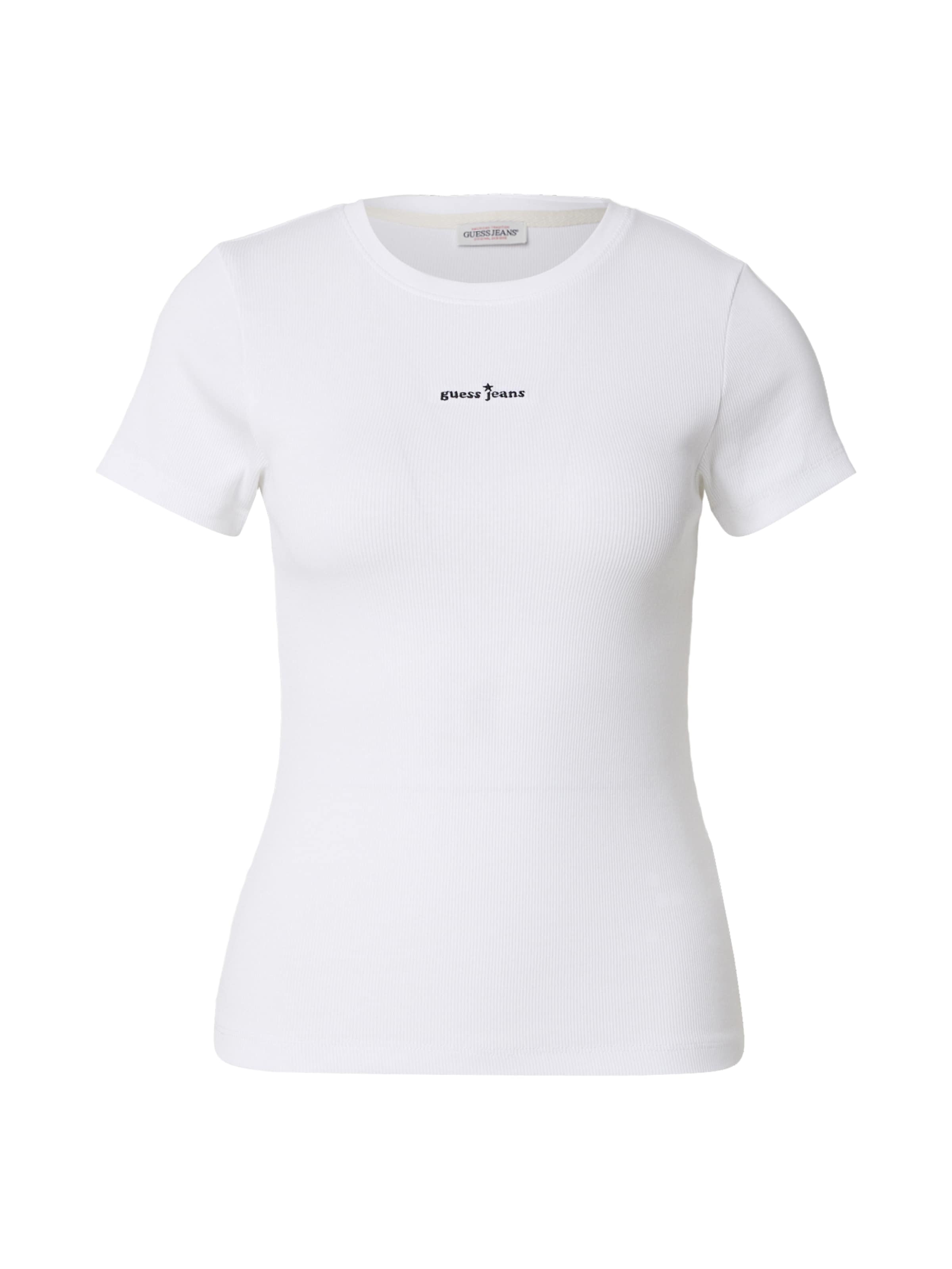 GUESS JEANS Shirt in White: front