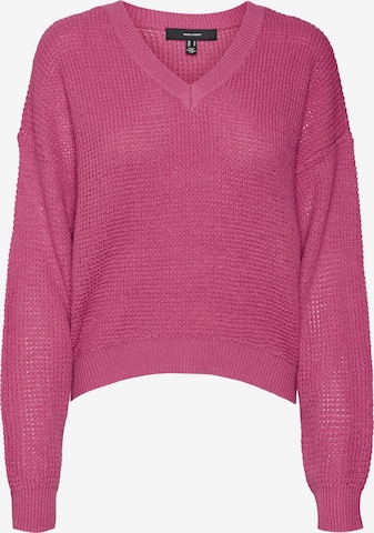 VERO MODA - Pullover 'LEANNA' em roxo: frente