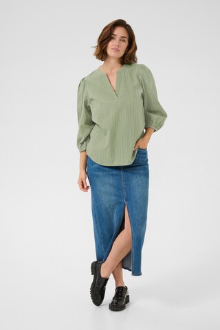 Kaffe Blouse 'Jollia' in Groen