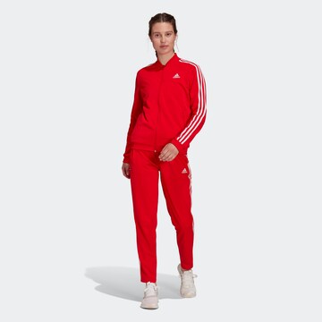 Costum de trening de la ADIDAS SPORTSWEAR pe roșu: față