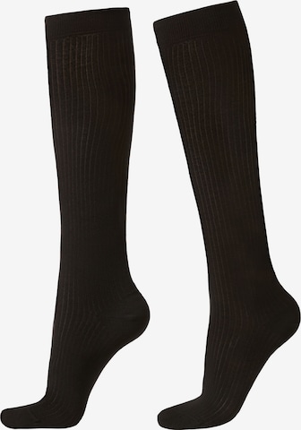 CALZEDONIA Socks in Black: front