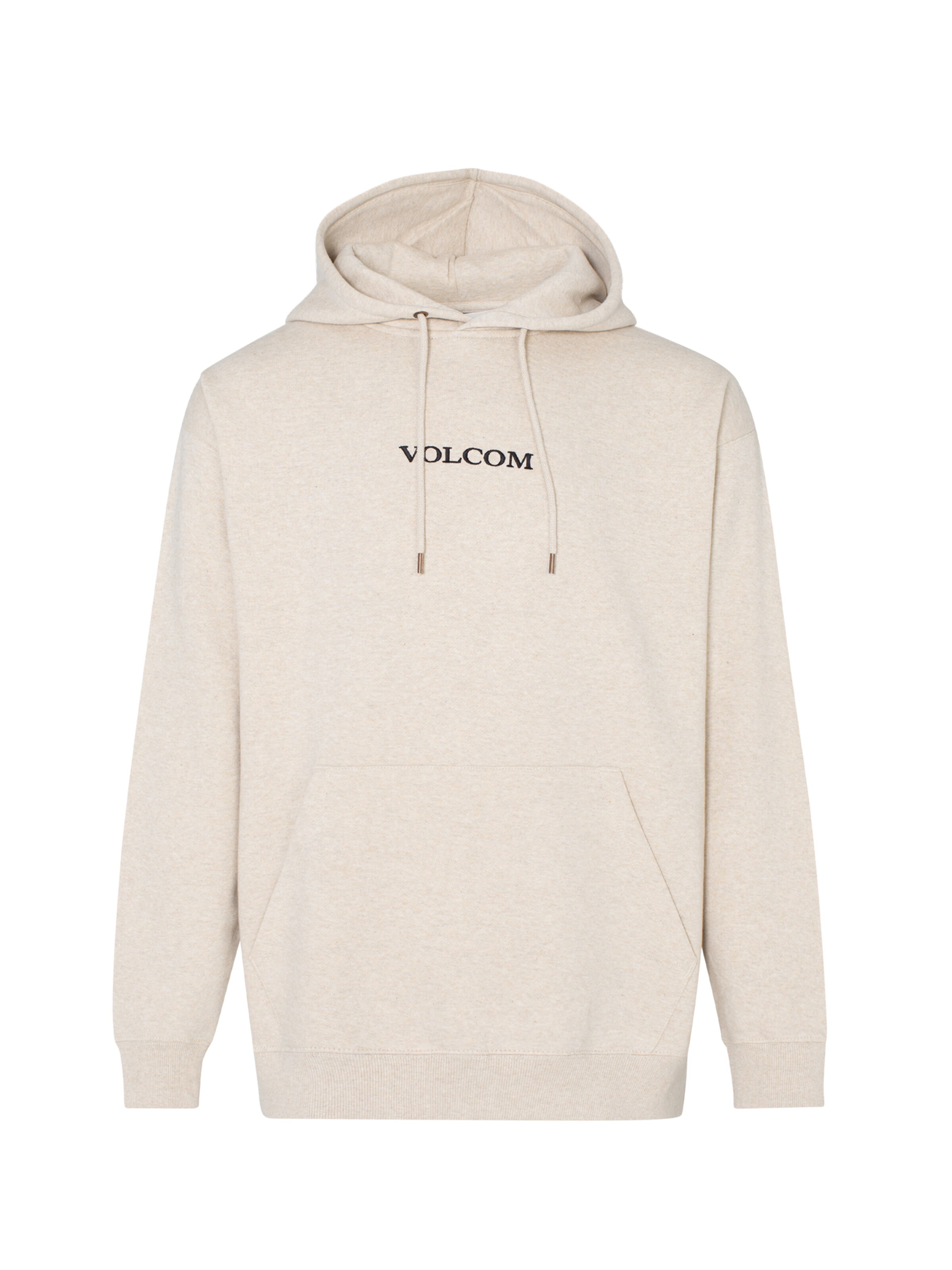 Volcom Sweatshirt in Beige: front