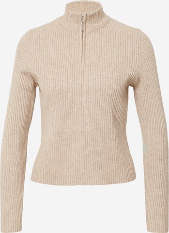 Pull-over 'KATIA' ONLY en beige : devant