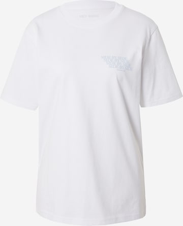 T-shirt 'SIDE BY SIDE' Hey Soho en blanc : devant