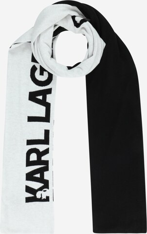 KARL LAGERFELD JEANS Sjaal in Wit: voorkant