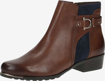 CAPRICE Booties in Brown: front