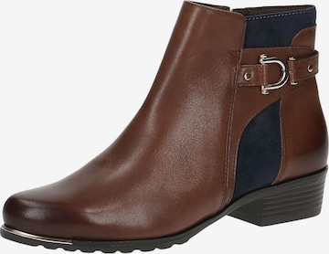 CAPRICE Booties in Brown: front