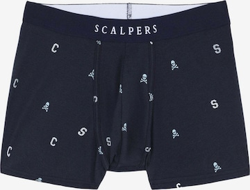 Scalpers Boxershorts i blå: framsida