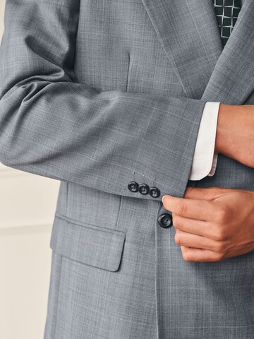 Next Regular fit Blazer 'Archive Prince Of Wales' in Grey