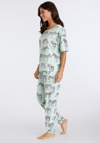 VIVANCE Pajama 'Dreams ' in Green