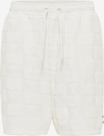 Carlo Colucci Shorts 'Egarter' in Weiß: Vorderseite