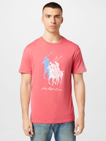 Polo Ralph Lauren - Camisa em vermelho: frente