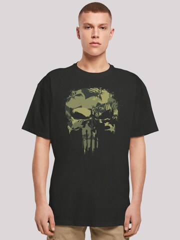 T-Shirt 'Marvel' F4NT4STIC en noir : devant