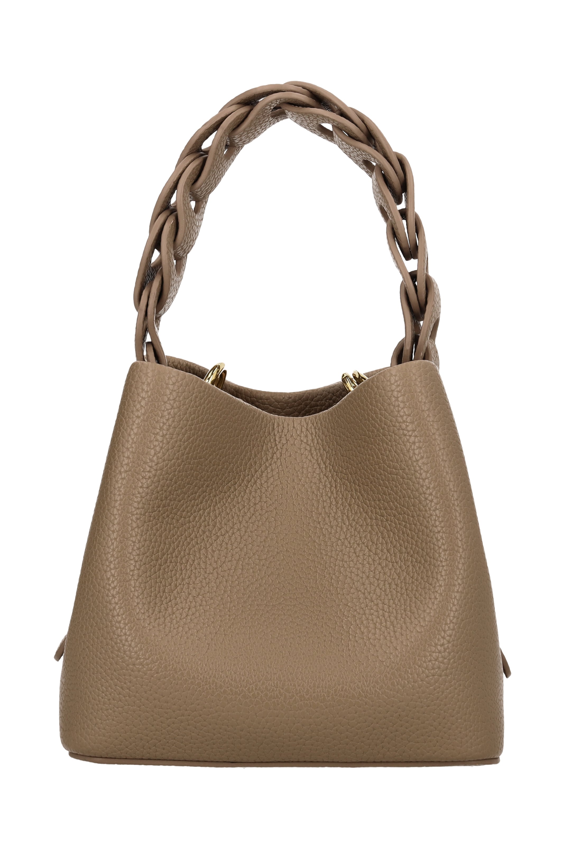 Poche ventrale Usha en marron : devant