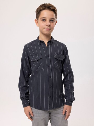 Coupe regular Chemise By Diess Collection en gris : devant