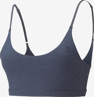 PUMA Sports Bra 'EXHALE' in Blue: front