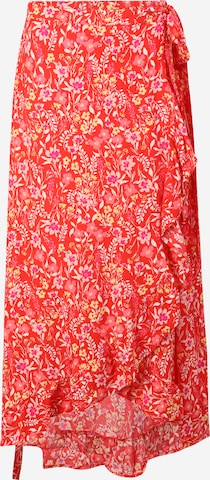 Pieces Tall Skirt 'Sandy' in Red: front
