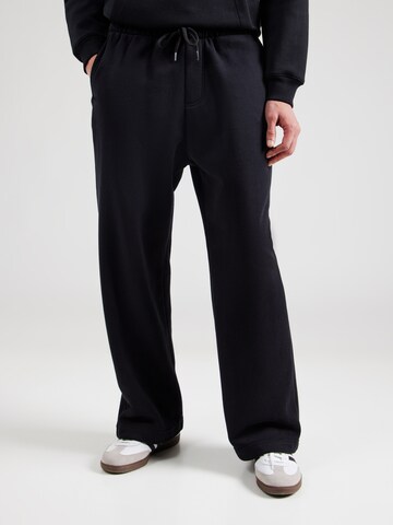 HOLLISTER - Loosefit Pantalón en negro: frente