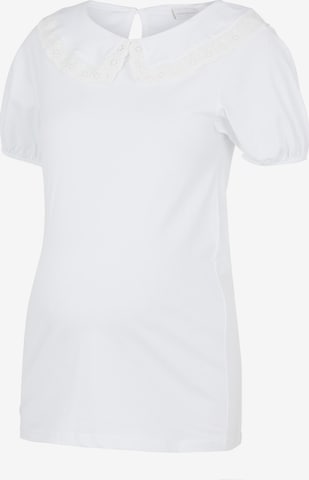 MAMALICIOUS T-Shirt 'Agatha' in Weiß: predná strana