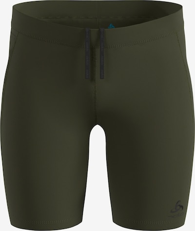 ODLO Sporthose 'ESSENTIAL' in M/Slim in oliv, Produktansicht