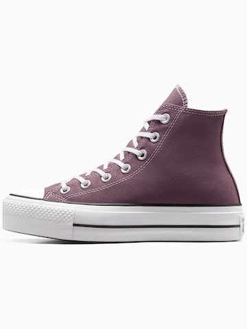 Sneaker alta 'Converse Chuck Taylor As Lift' di CONVERSE in lilla