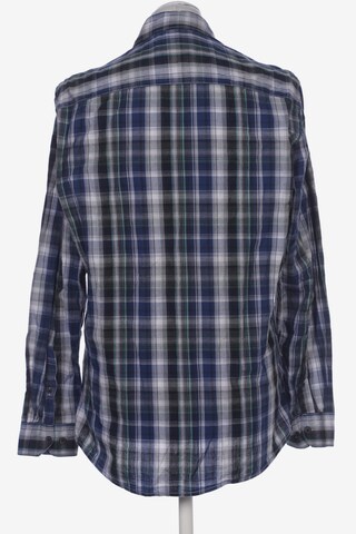 PIONEER Button Up Shirt in M in Blue