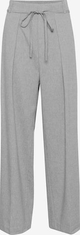 InWear Loosefit Laskoshousut 'YanIW' värissä harmaa: etupuoli