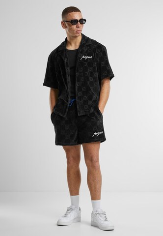 Pequs Regular Trousers in Black