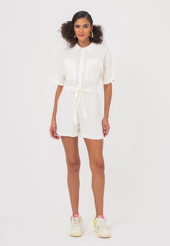FRESHLIONS Jumpsuit 'Livia' in White