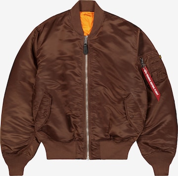 Veste mi-saison 'MA-1 Heritage' ALPHA INDUSTRIES en marron : devant