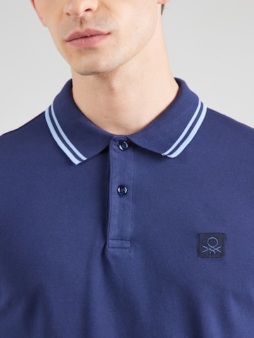 UNITED COLORS OF BENETTON Shirt in Blauw