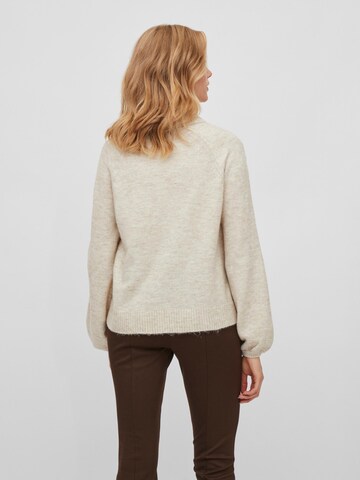 VILA Pullover 'Ella' in Beige