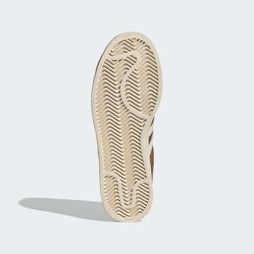 Baskets basses 'Superstar II' ADIDAS ORIGINALS en marron