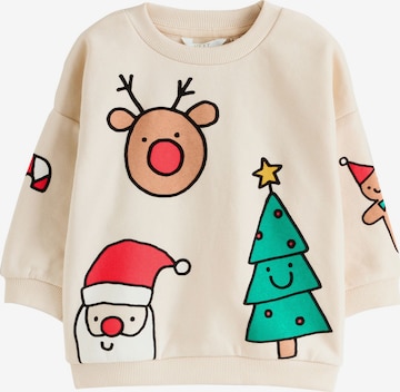 Next Пуловер в бежово: отпред