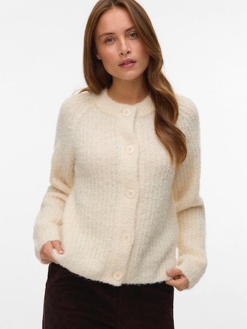 VERO MODA Kardigan 'VMCARMEN' – béžová: přední strana