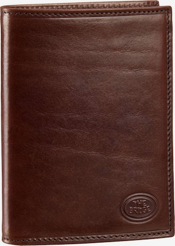 The Bridge Wallet 'Story Uomo' in Brown: front