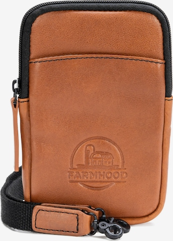 Farmhood Smartphonehoesje in Bruin: voorkant