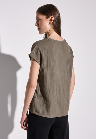 STREET ONE Bluse in Braun