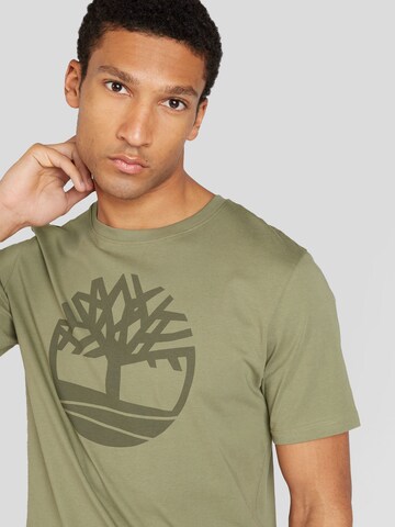 Tricou de la TIMBERLAND pe verde