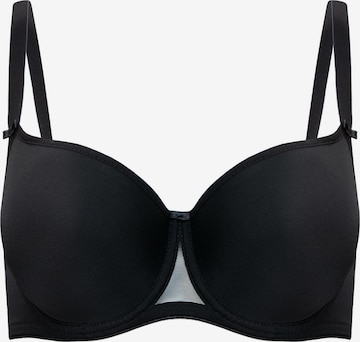 Vivisence Push-up Bra '1046' in Black: front