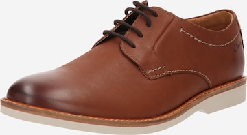 CLARKS Lace-Up Shoes 'Atticus' in Brown: front