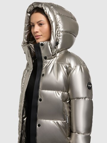 khujo Winterjacke 'DEVINA2 SHINY'‌‌‌‌‌‌‌‌‌‌ in Silber