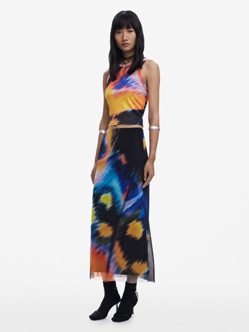 Desigual Юбка в Черный: спереди