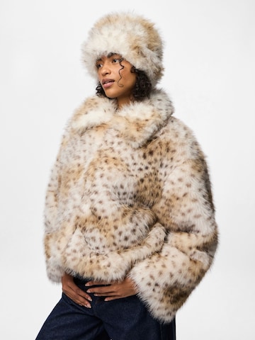 PIECES Hat in Beige: front