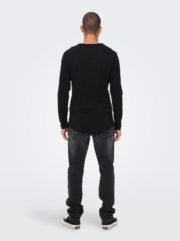 Only & Sons - Camiseta 'BENNE' en negro