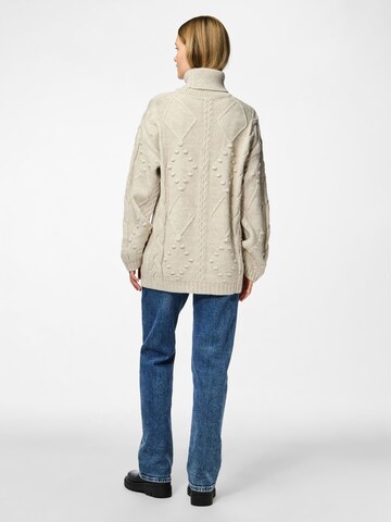 PIECES Pullover 'Donsi' in Beige