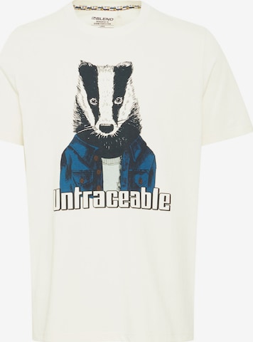 T-Shirt 'Tee' BLEND en blanc : devant