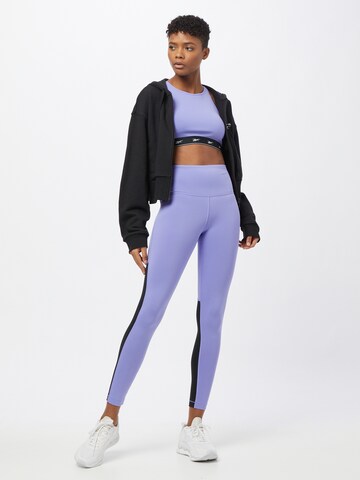 Reebok Skinny Sportovní kalhoty 'Beyond' – fialová