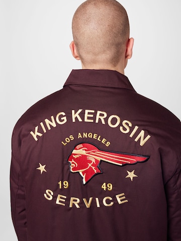 King Kerosin Jacke in Braun